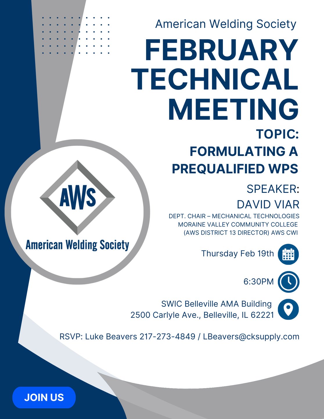 AWS Feb Meeting